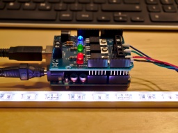 SimTV: Arduino Uno and RGB shield