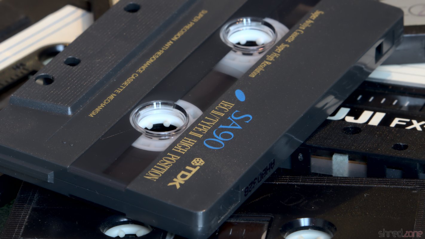Sinclair ZX Spectrum cassette tape storage investigation 