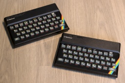Two Sinclair ZX Spectrum 48K
