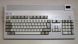 This is my refurbished Amiga 1200/030.