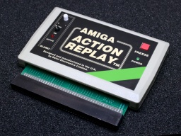 The Action Replay, shiny and as good as new.