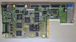  The recapped mainboard.