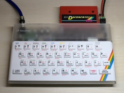 The Dandanator is connected to my renewed ZX Spectrum.