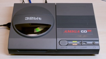 An Amiga CD³² Game Console in good condition.