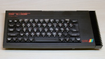 The Sinclair ZX Spectrum+ 128K "Toast Rack"