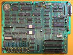 The lower "PC" board, dirty but otherwise okay.