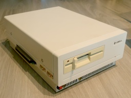 The restored Amiga 1060 "Sidecar".