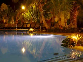 Candle at the Pool